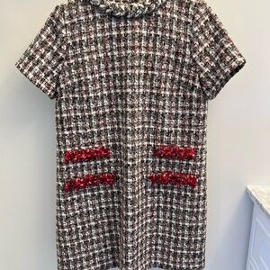Tuckernuck Tweed Jackie dress with beefing size large